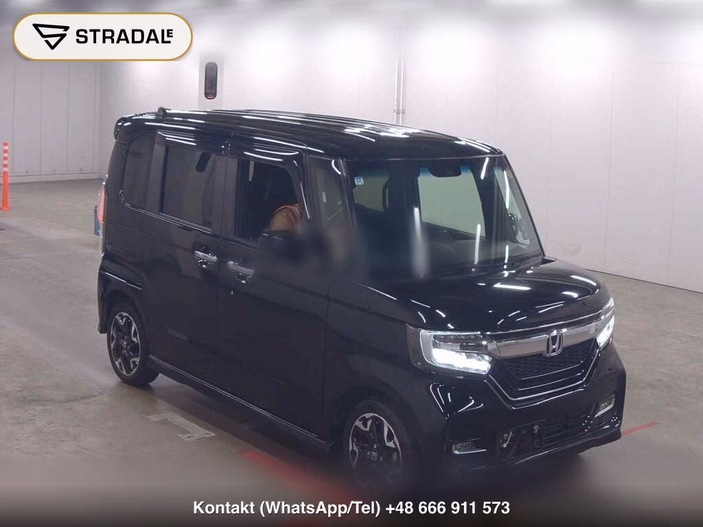 HONDA N-BOX CUSTOM 4WD G・L TURBO HONDA SENSING 2019, aukcja z Japonii, zdjęcie 1