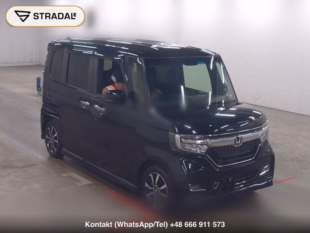 HONDA N-BOX CUSTOM G・L HONDA SENSING 2019, aukcja z Japonii, zdjęcie 1