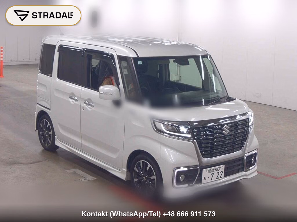 SUZUKI SPACIA CUSTOM HYBRID XS TURBO 2018, aukcja z Japonii, zdjęcie 1