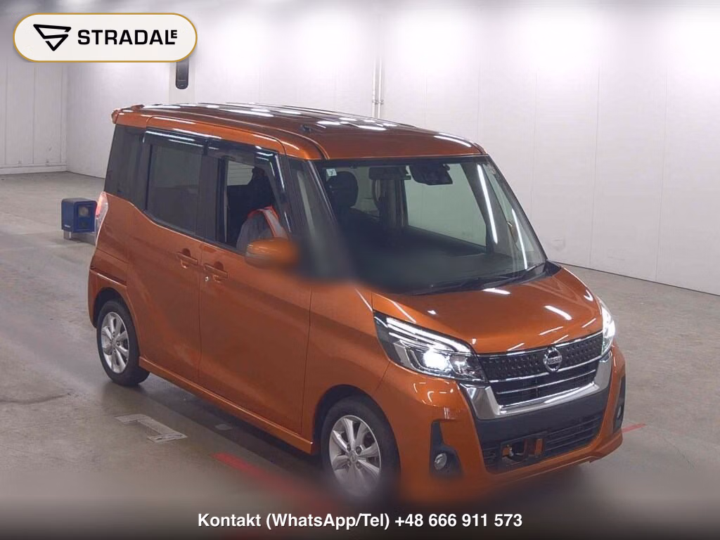 NISSAN DAYZ ROOX 4WD HIGHWAY STAR X TURBO 2017, aukcja z Japonii, zdjęcie 1