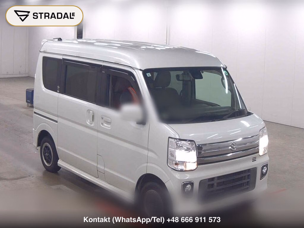 SUZUKI EVERY WAGON 4WD PZ TURBO 2017, aukcja z Japonii, zdjęcie 1