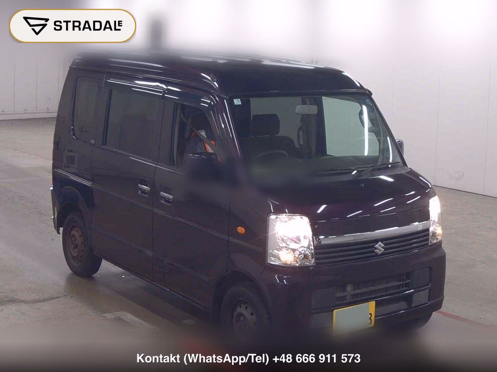 SUZUKI EVERY WAGON JP TURBO 2009, aukcja z Japonii, zdjęcie 1