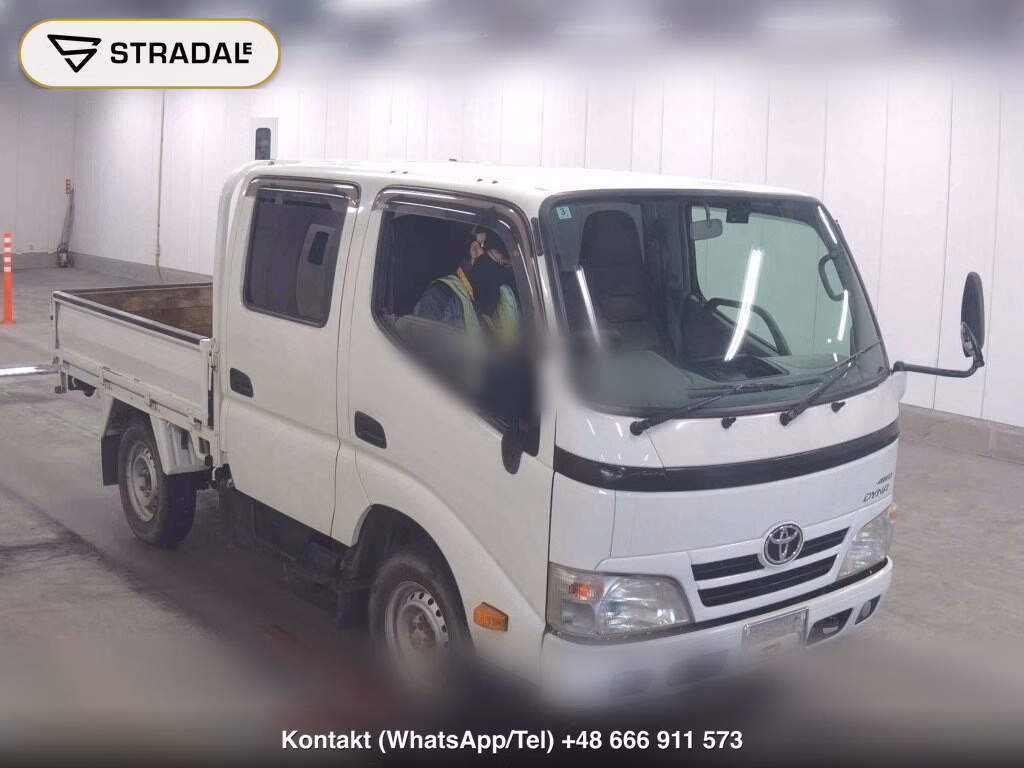 TOYOTA DYNA TRUCK 4D 4WD W CAB LONG 2015, aukcja z Japonii, zdjęcie 1
