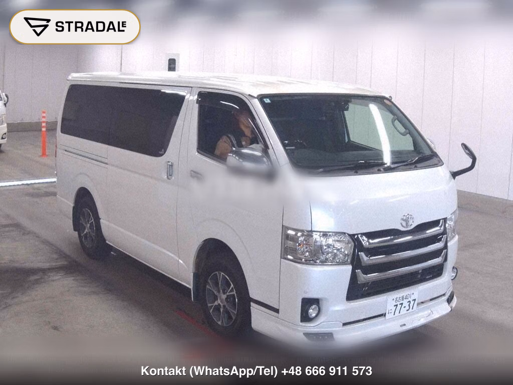 TOYOTA HIACE VAN 5D 4WD LONG SUPER GL DARK PRIME, miniaturka 2