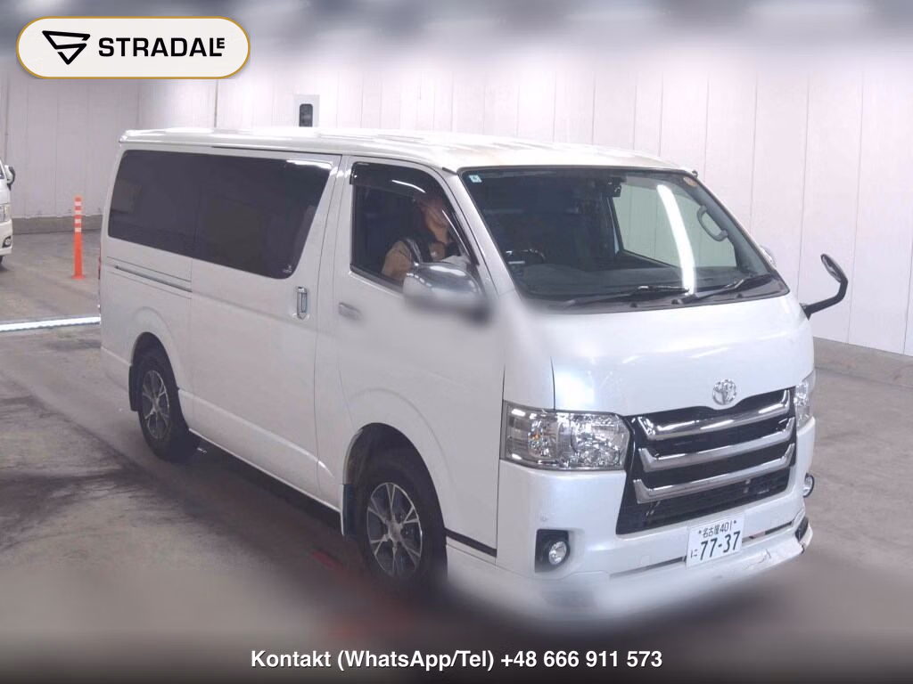 TOYOTA HIACE VAN 5D 4WD LONG SUPER GL DARK PRIME 2016, aukcja z Japonii, zdjęcie 1