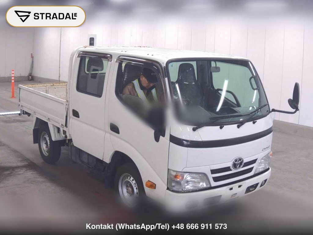 TOYOTA DYNA TRUCK W CAB 2014, aukcja z Japonii, zdjęcie 1
