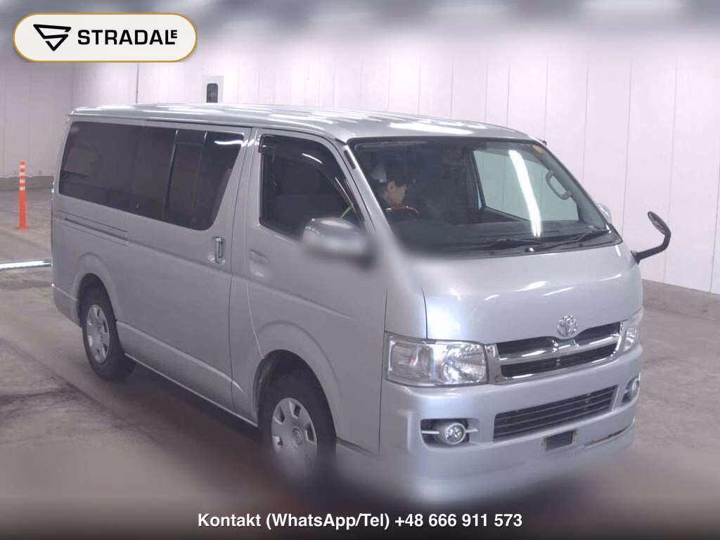 TOYOTA HIACE VAN 5D 4WD LONG SUPER GL 2006, aukcja z Japonii, zdjęcie 1