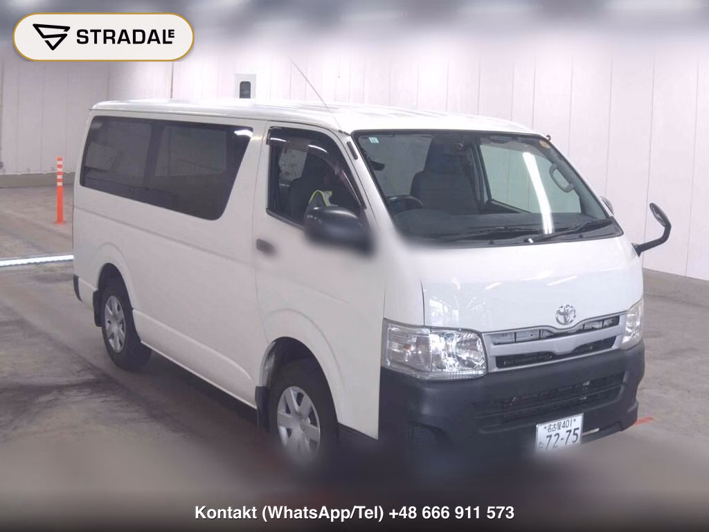 TOYOTA HIACE VAN 4D 4WD DX 2011, aukcja z Japonii, zdjęcie 1