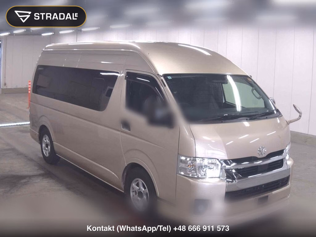 TOYOTA HIACE VAN 4D 4WD SUPER LONG DX GL PACKAGE 2023, aukcja z Japonii, zdjęcie 1