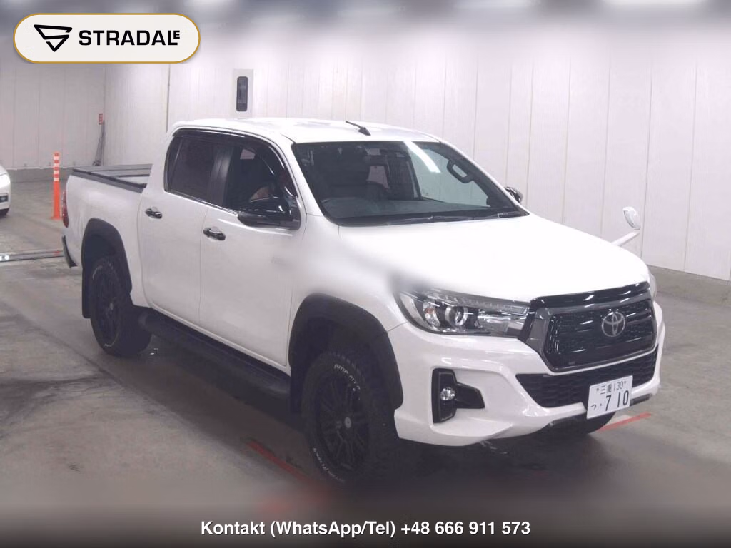 TOYOTA HILUX 4D 4WD Z BLACK RALLY EDITION 2020, aukcja z Japonii, zdjęcie 1
