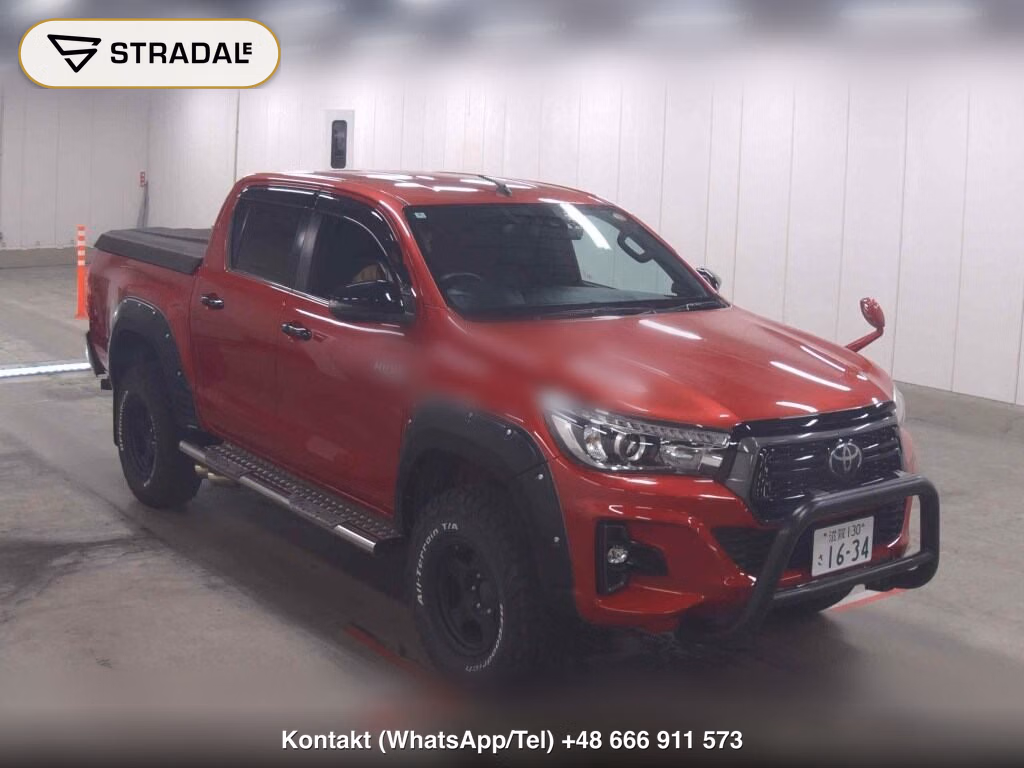 TOYOTA HILUX 4D 4WD Z BLACK RALLY EDITION 2019, aukcja z Japonii, zdjęcie 1