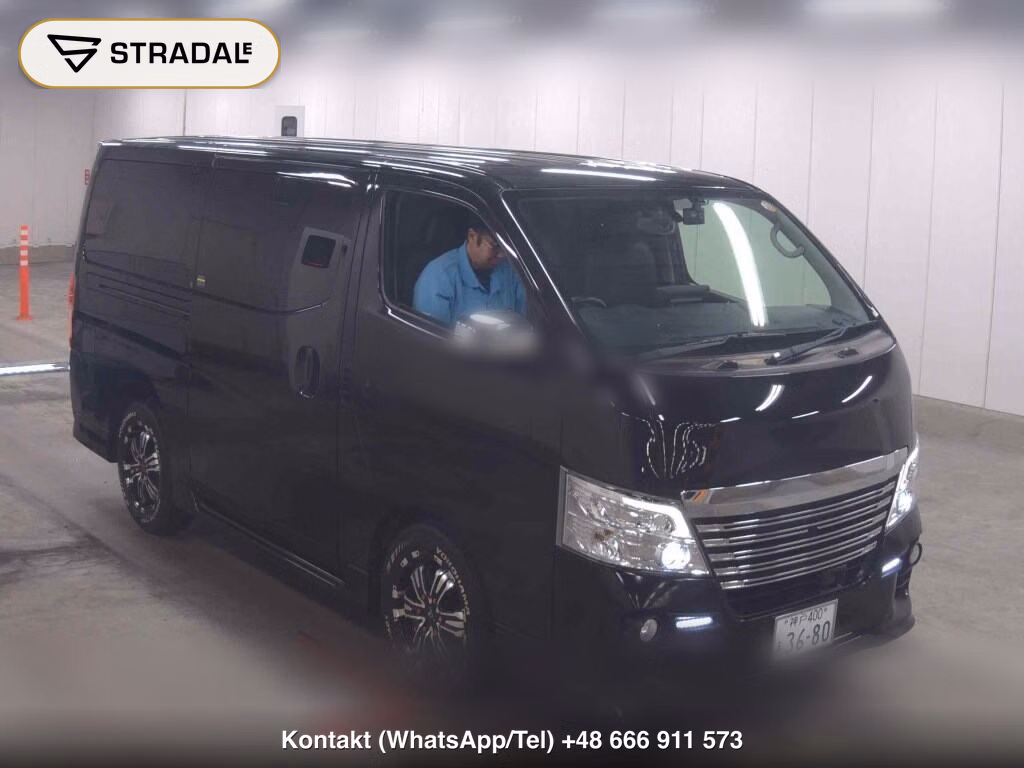NISSAN NV350CARAVAN VAN 5D LONG RIDER PREMIUM GX PRO STYLE PACKAGE 2019, aukcja z Japonii, zdjęcie 1