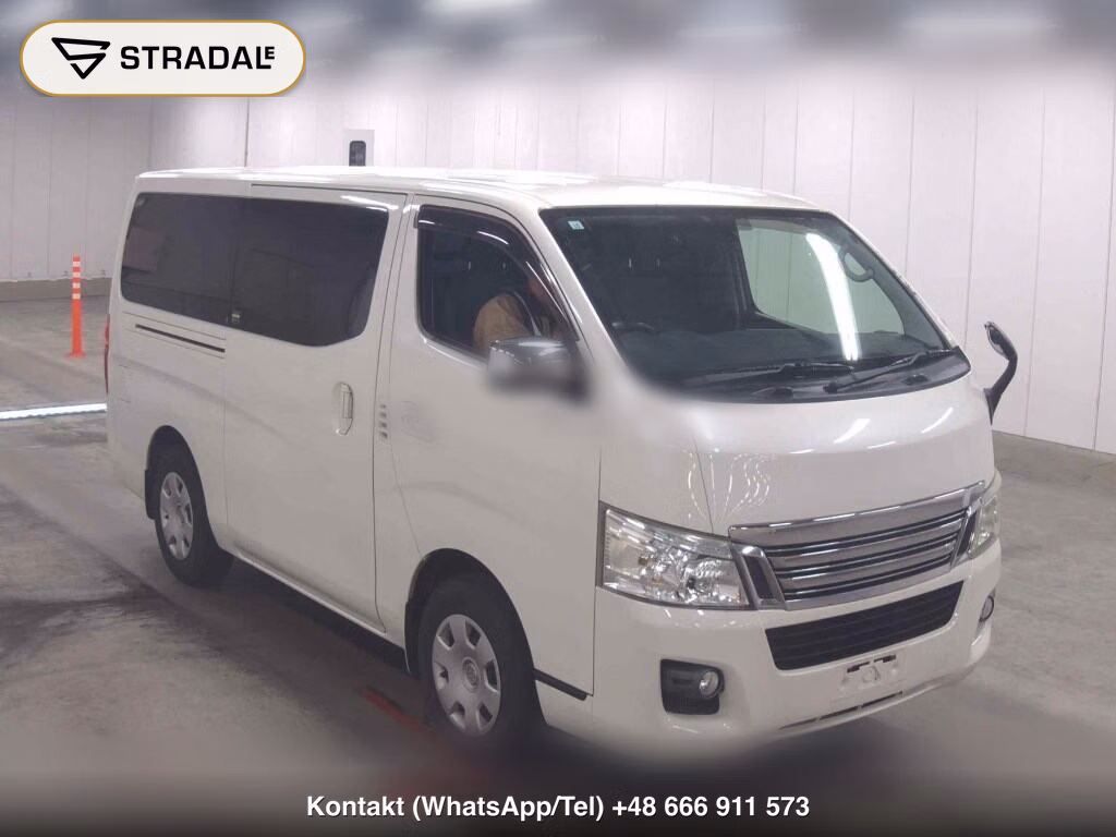 NISSAN NV350CARAVAN VAN 5D 4WD LONG PREMIUM GX TURBO CHROME GEAR PACKAG 2016, aukcja z Japonii, zdjęcie 1