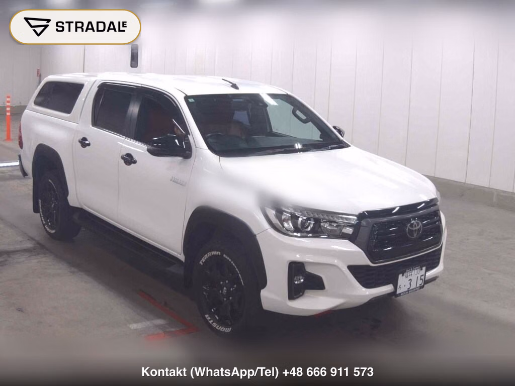 TOYOTA HILUX 4D 4WD Z BLACK RALLY EDITION 2019, aukcja z Japonii, zdjęcie 1