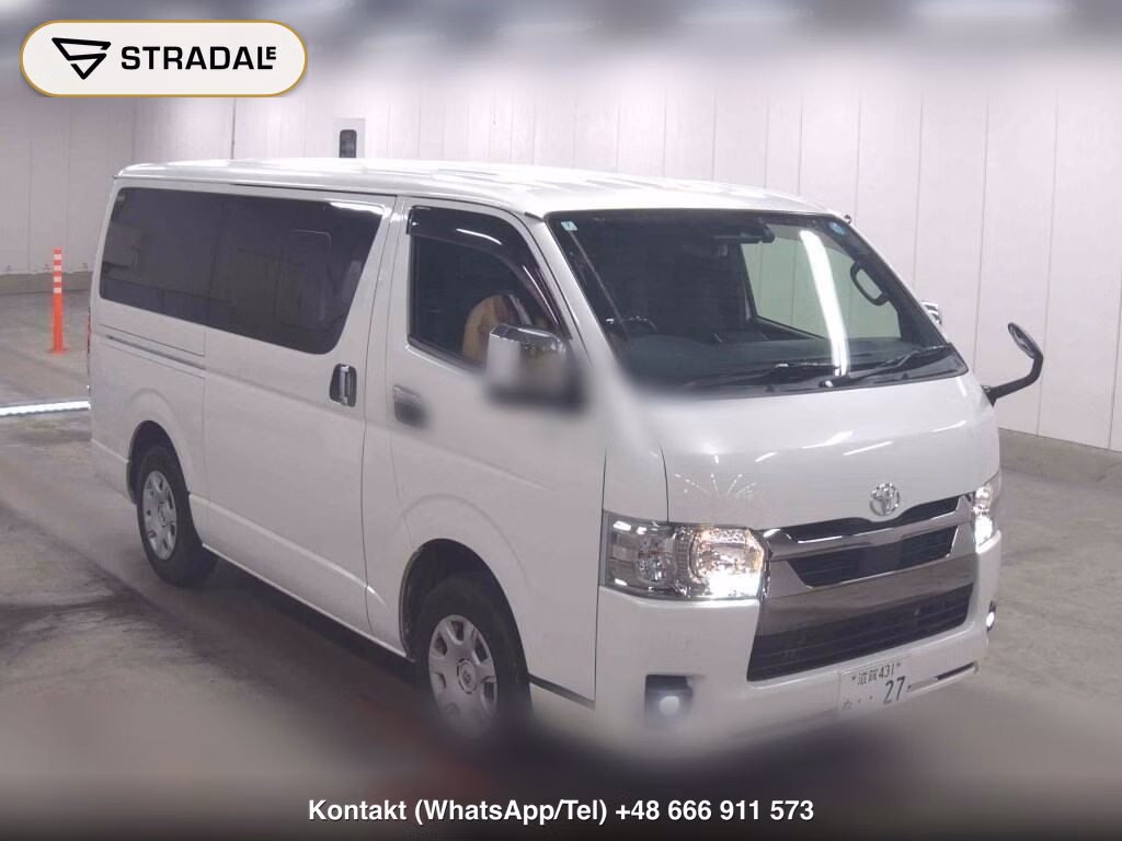 TOYOTA HIACE VAN 5D 4WD LONG SUPER GL DARK PRIME2 2022, aukcja z Japonii, zdjęcie 1