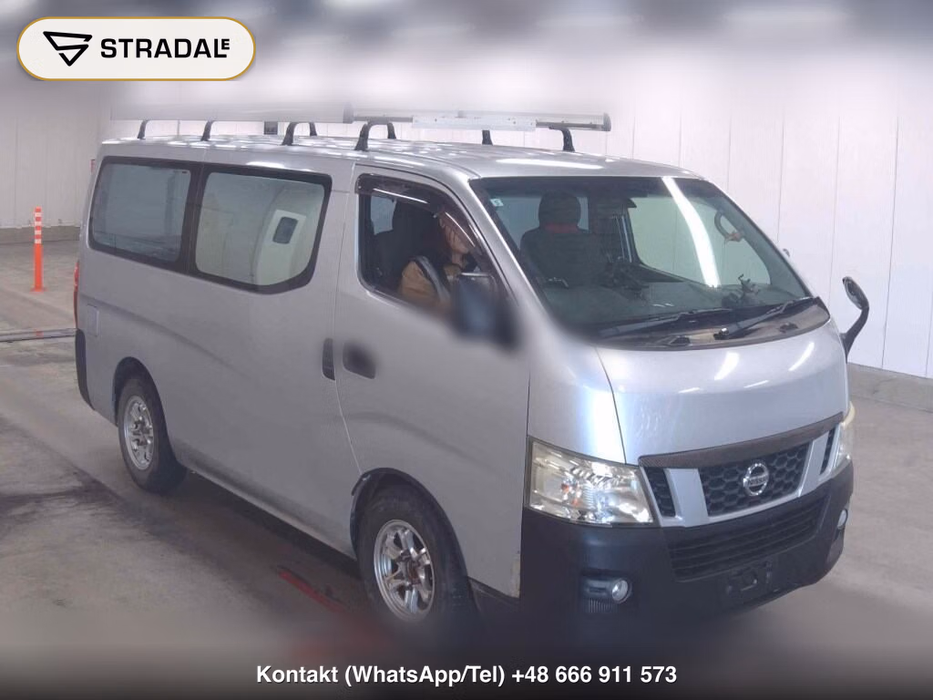 NISSAN NV350CARAVAN VAN 4D LONG DX TURBO 2013, aukcja z Japonii, zdjęcie 1