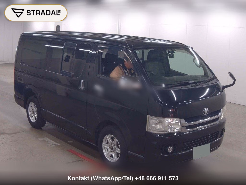 TOYOTA HIACE VAN 5D LONG SUPER GL 2009, aukcja z Japonii, zdjęcie 1