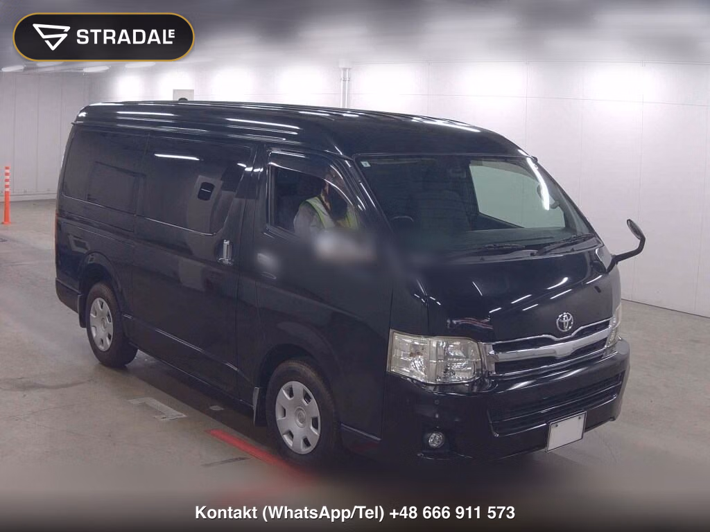 TOYOTA HIACE VAN 5D LONG SUPER GL 2011, aukcja z Japonii, zdjęcie 1