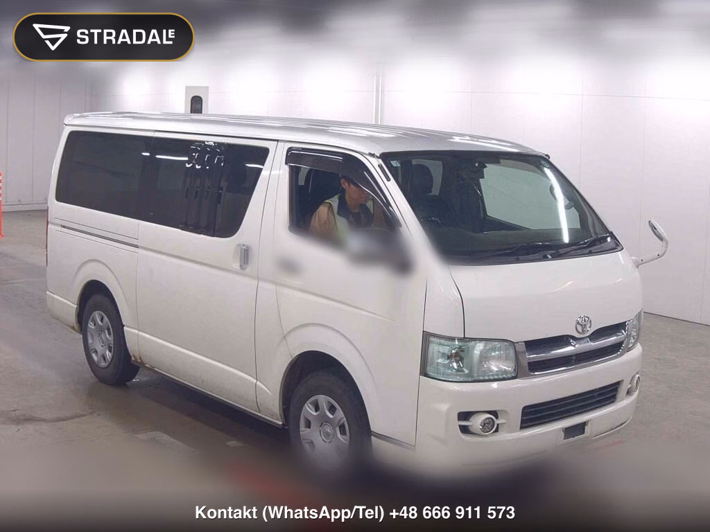 TOYOTA HIACE VAN 5D 4WD LONG SUPER GL 2006, aukcja z Japonii, zdjęcie 1