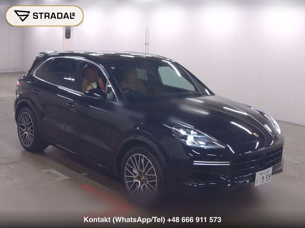 PORSCHE CAYENNE 4WD TURBO 2018, aukcja z Japonii, zdjęcie 1