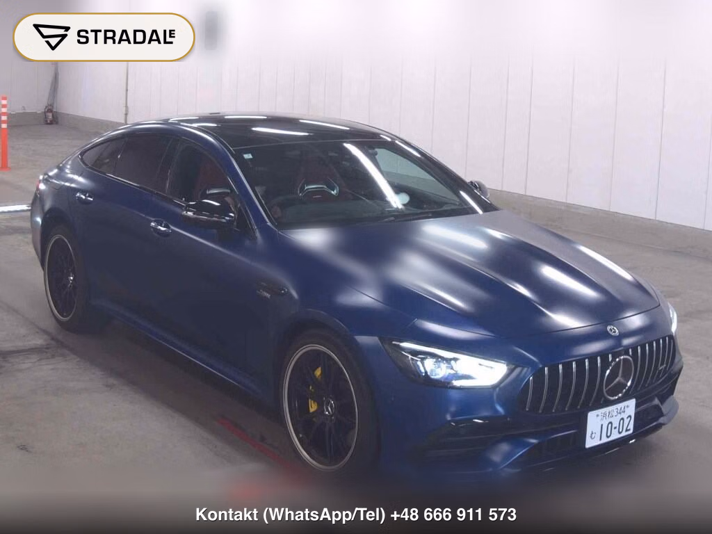 MERCEDES AMG GT 5D 4WD 53 4MATIC PLUS 2021, aukcja z Japonii, zdjęcie 1