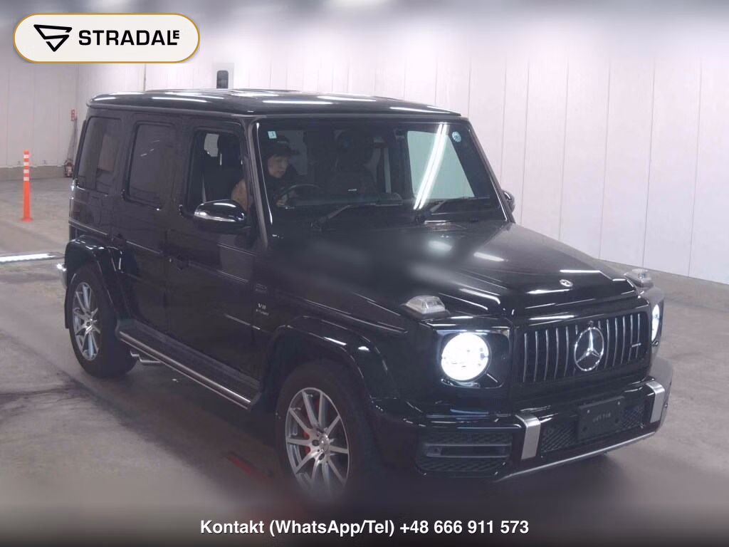 MERCEDES AMG G-CLASS 4WD G63 2020, aukcja z Japonii, zdjęcie 1