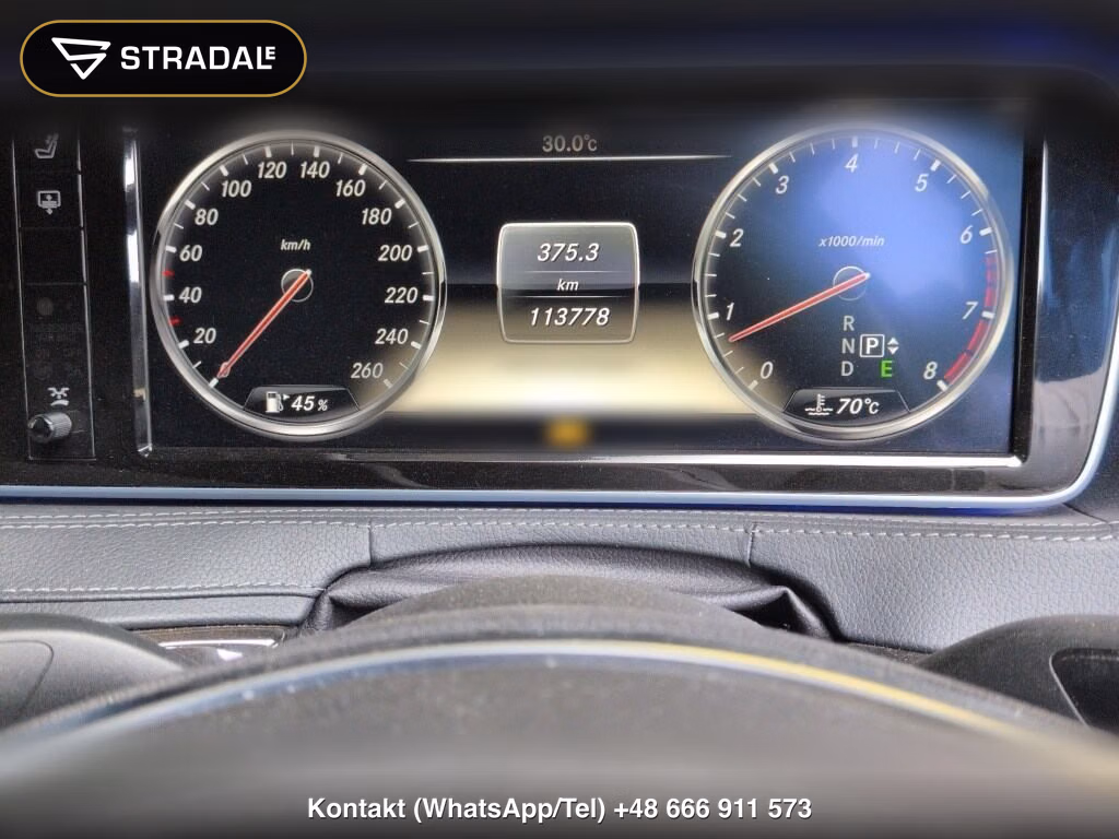 MERCEDES BENZ S-CLASS 4D S550 LONG AMG SPORTS PACKAGE, miniaturka 7