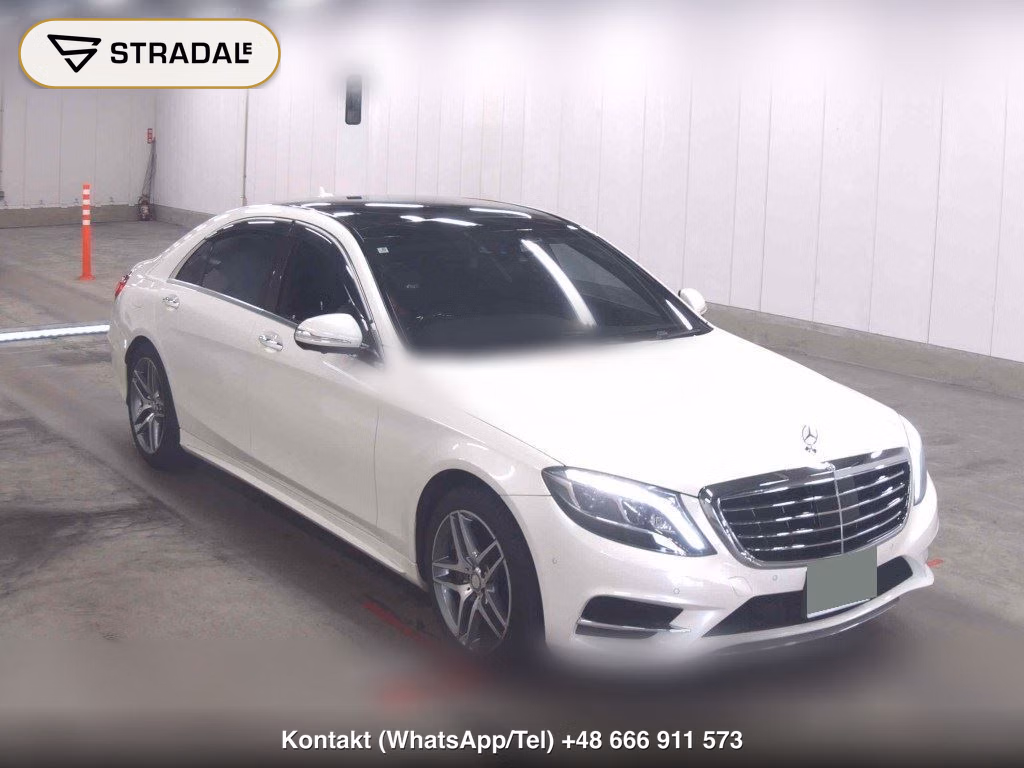 MERCEDES BENZ S-CLASS 4D S550 LONG AMG SPORTS PACKAGE 2013, aukcja z Japonii, zdjęcie 1