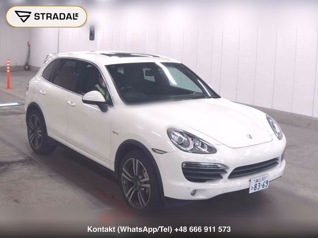 PORSCHE CAYENNE 4WD S HYBRID 2011, aukcja z Japonii, zdjęcie 1