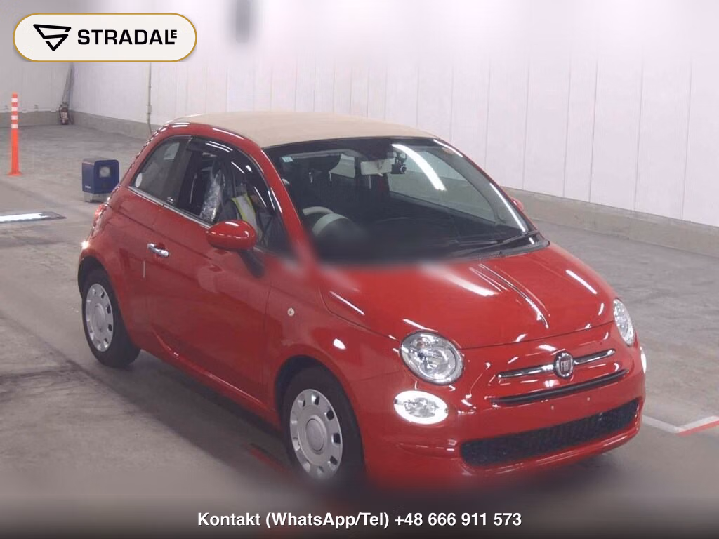FIAT 500C 1.2 CULT 2021, aukcja z Japonii, zdjęcie 1