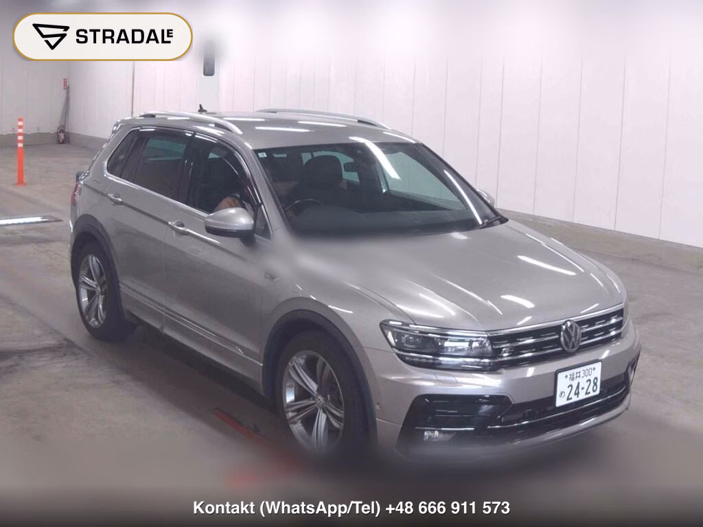 VOLKSWAGEN TIGUAN TSI R-LINE 2019, aukcja z Japonii, zdjęcie 1