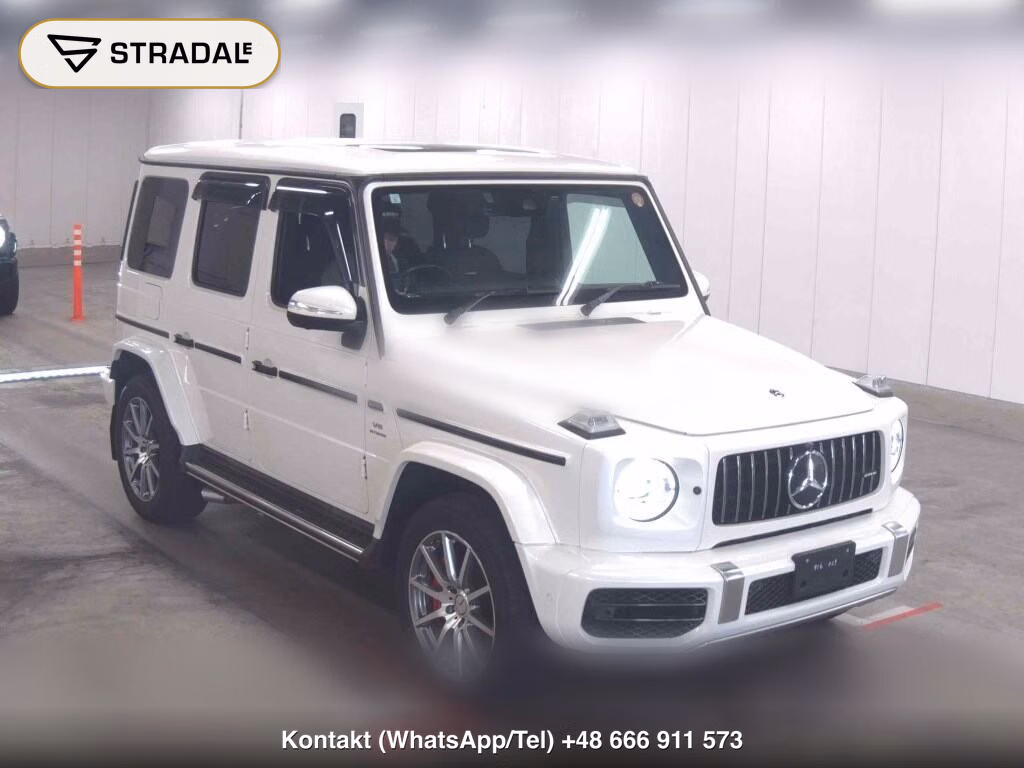 MERCEDES AMG G-CLASS 4WD G63 AMG LEATHER EXCLUSIVE PACKAGE 2019, aukcja z Japonii, zdjęcie 1