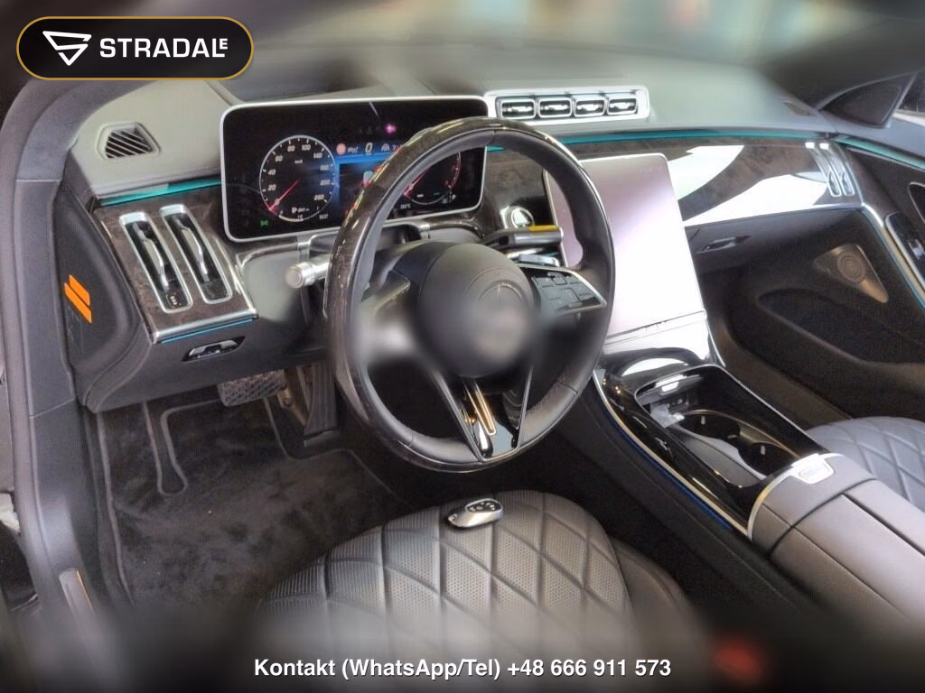 MERCEDES BENZ S-CLASS 4D 4WD S500 4MATIC LONG ISG MODEL, miniaturka 4