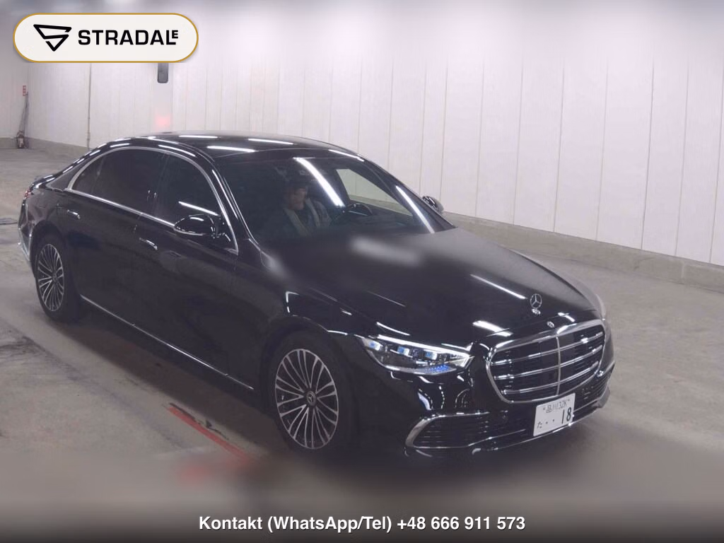MERCEDES BENZ S-CLASS 4D 4WD S500 4MATIC LONG ISG MODEL 2021, aukcja z Japonii, zdjęcie 1