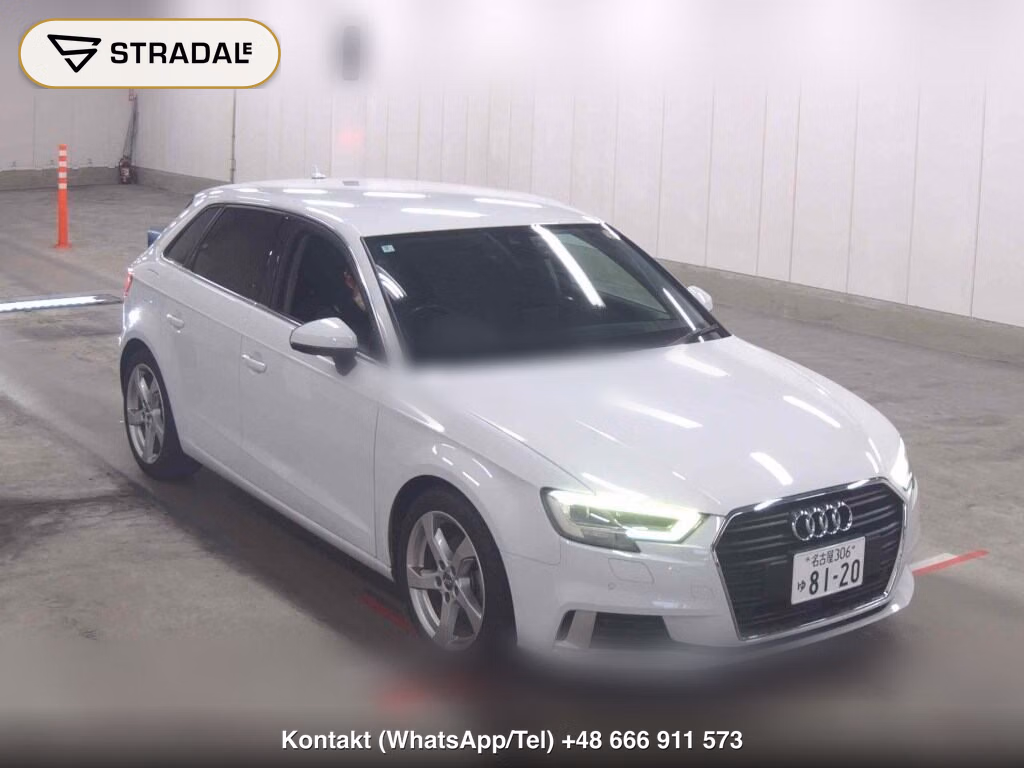 AUDI A3 5D SPORTBACK 30 TFSI SPORT LUXURY PACKAGE 2018, aukcja z Japonii, zdjęcie 1