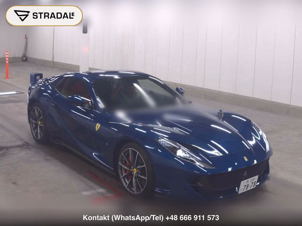 FERRARI 812 GTS BASE GRADE 2021, aukcja z Japonii, zdjęcie 1