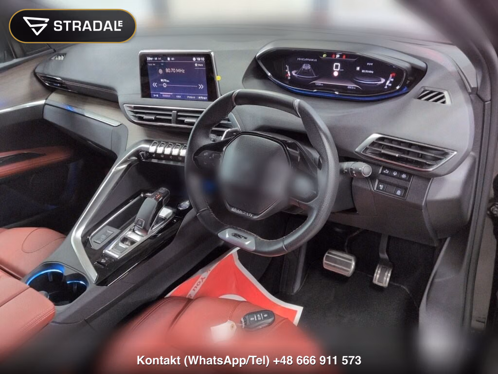 PEUGEOT 3008 GT BLUE HDI RED NAPPA, miniaturka 4