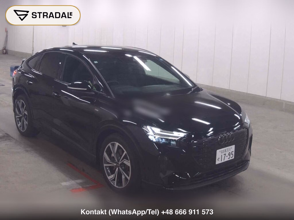 AUDI Q4 SPORTBACK E-TRON 45 S LINE 2025, aukcja z Japonii, zdjęcie 1