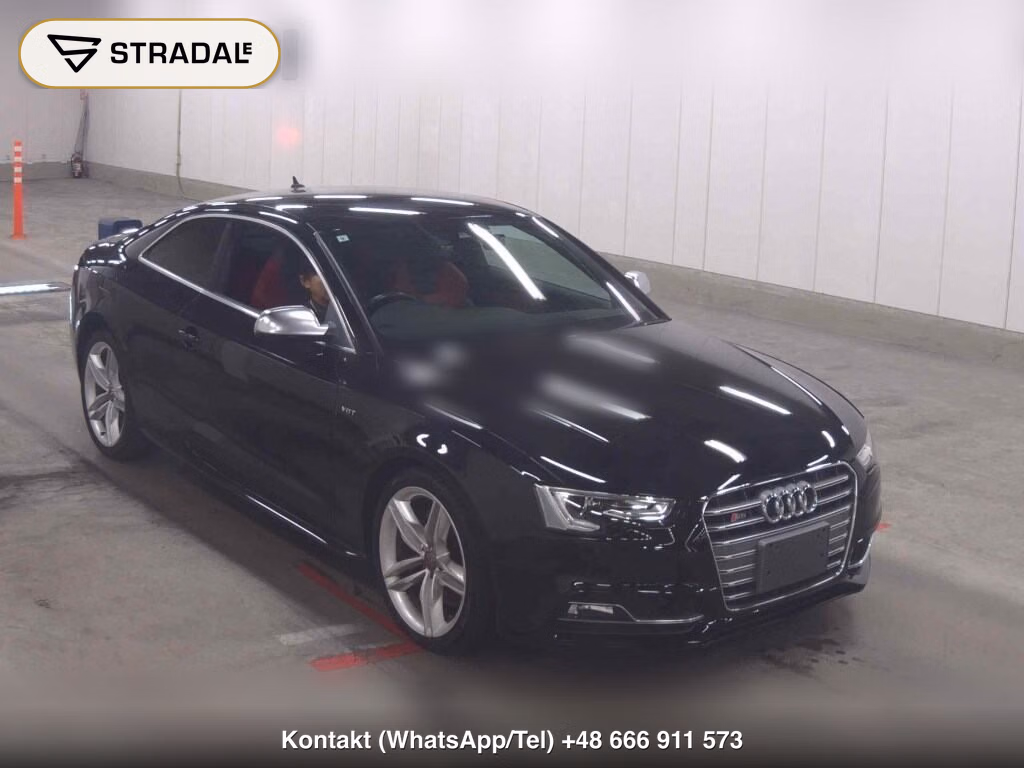 AUDI S5 CP 4WD BASE GRADE 2017, aukcja z Japonii, zdjęcie 1