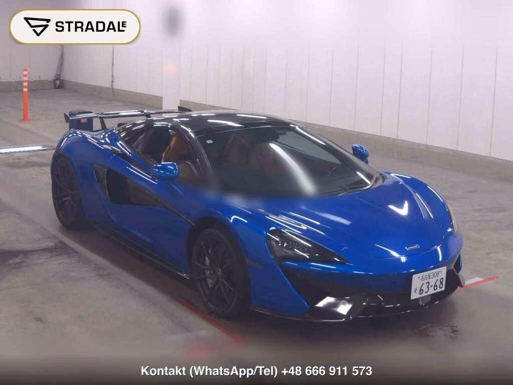 MCLAREN 570S SPIDER BASE GRADE 2017, aukcja z Japonii, zdjęcie 1