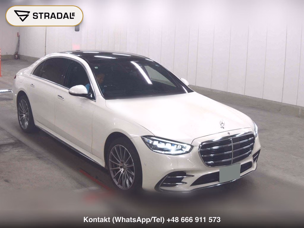 MERCEDES BENZ S-CLASS 4D 4WD S400D 4MATIC LONG 2021, aukcja z Japonii, zdjęcie 1
