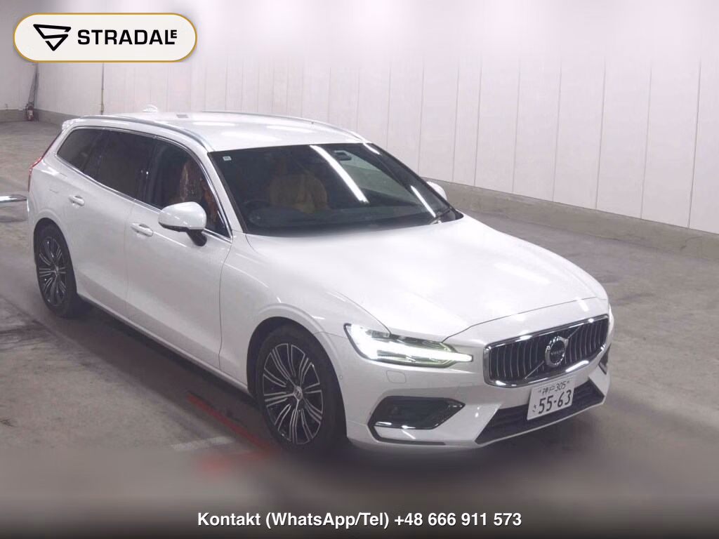 VOLVO V60 T5 INSCRIPTION 2020, aukcja z Japonii, zdjęcie 1