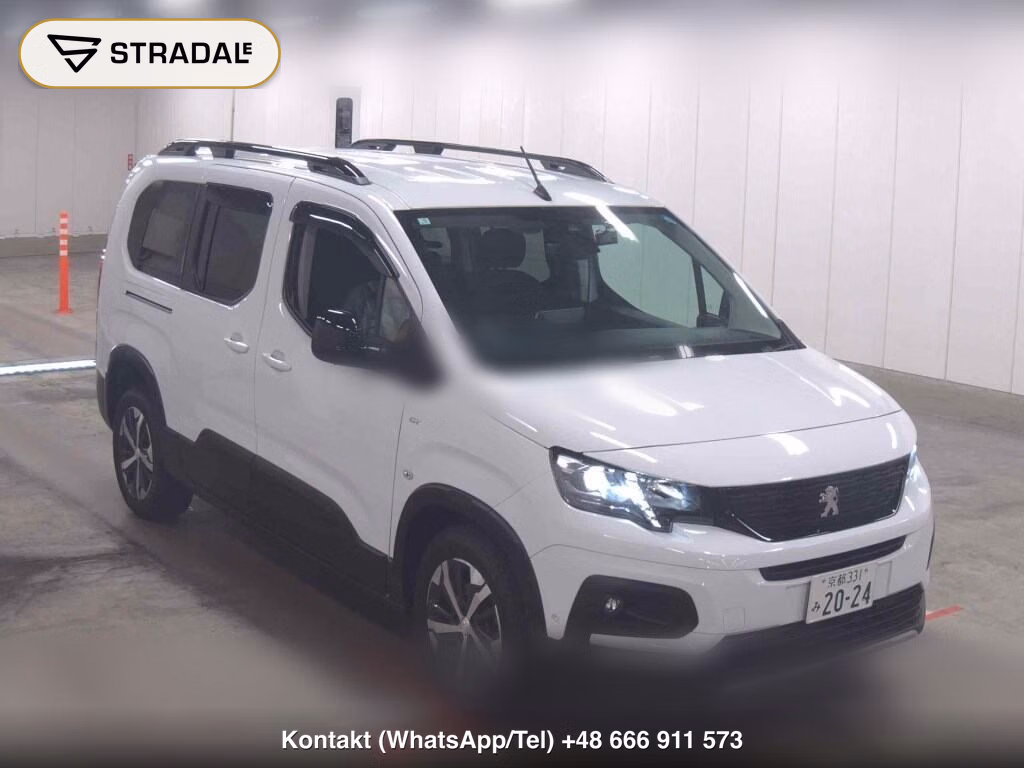 PEUGEOT RIFTER LONG GT 2023, aukcja z Japonii, zdjęcie 1