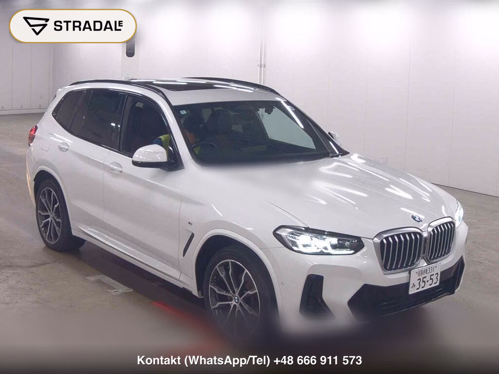 BMW X3 4WD XDRIVE 20D M-SPORT 2022, aukcja z Japonii, zdjęcie 1