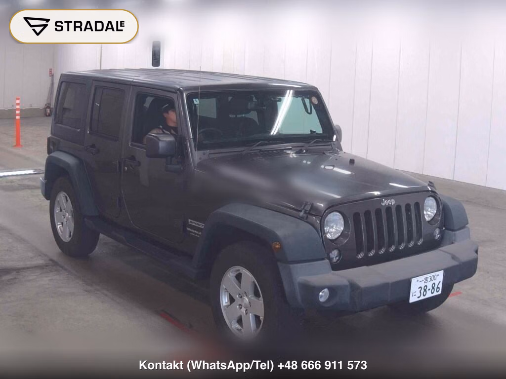 CHRYSLER JEEP JEEP WRANGLER UNLIMITED 4WD SPORT 2018, aukcja z Japonii, zdjęcie 1