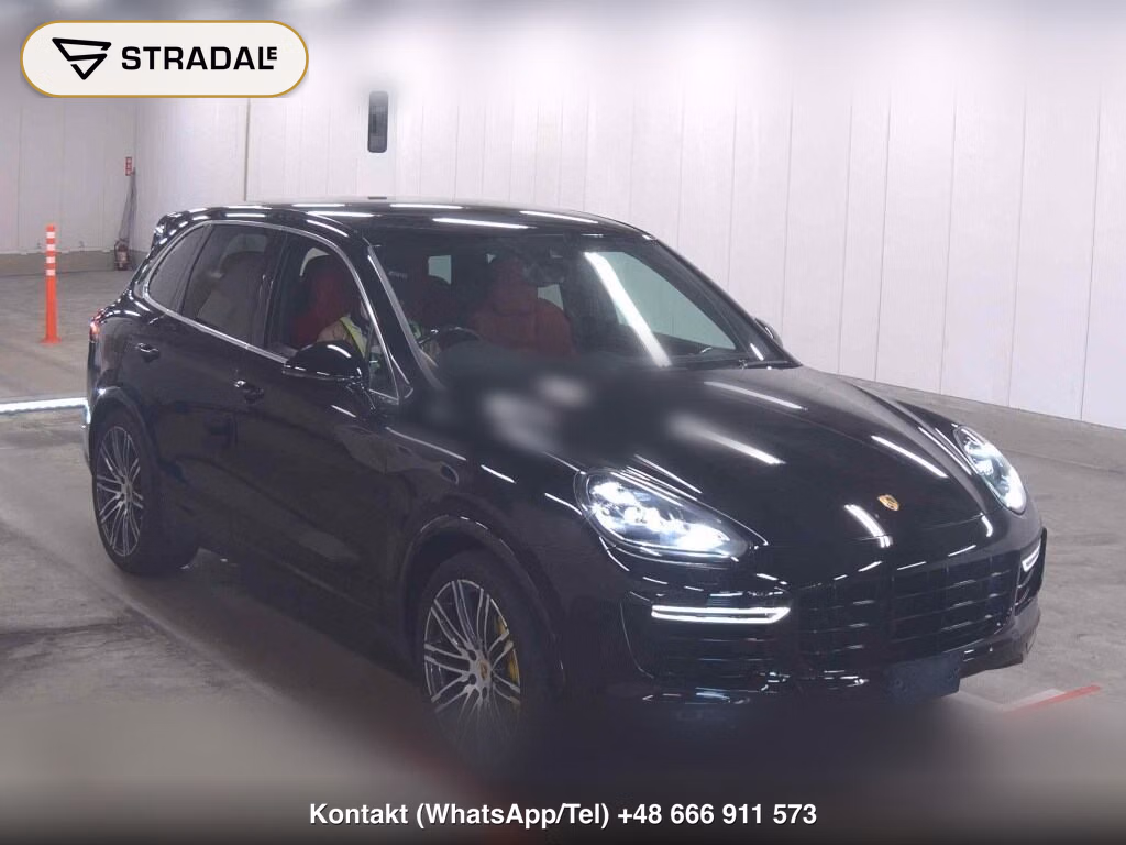 PORSCHE CAYENNE 4WD TURBO S 2015, aukcja z Japonii, zdjęcie 1