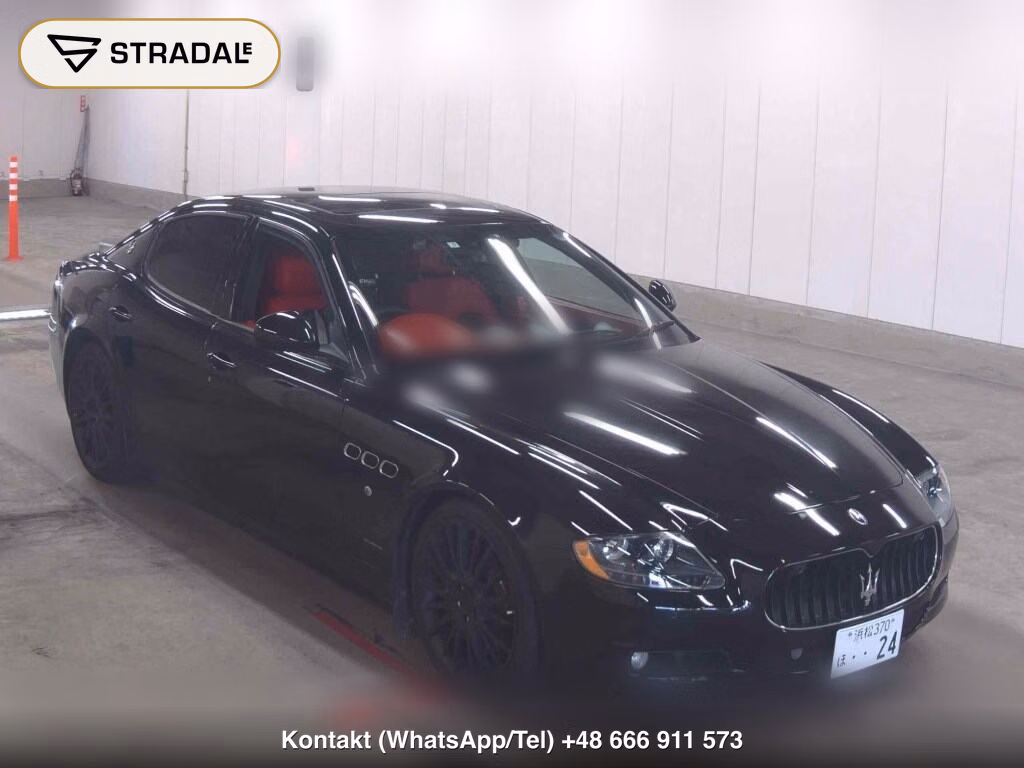 MASERATI QUATTROPORTE SPORT GT S 2011, aukcja z Japonii, zdjęcie 1