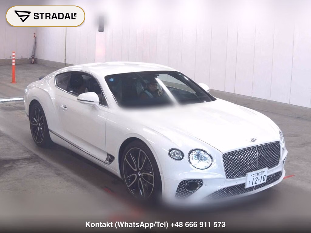 BENTLEY CONTINENTAL 2HT 4WD GT 2022, aukcja z Japonii, zdjęcie 1