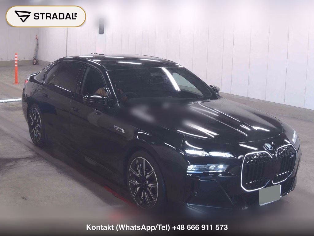 BMW I7 4WD I7 M70 XDRIVE 2023, aukcja z Japonii, zdjęcie 1