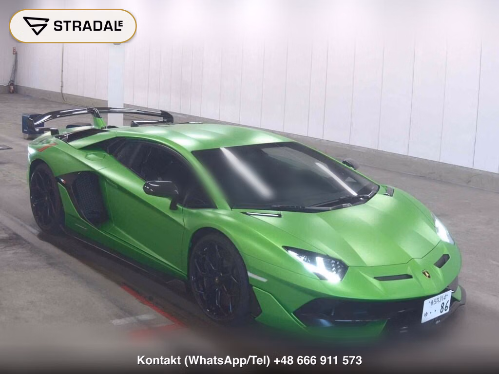 LAMBORGHINI AVENTADOR CP 4WD SVJ 2019, aukcja z Japonii, zdjęcie 1